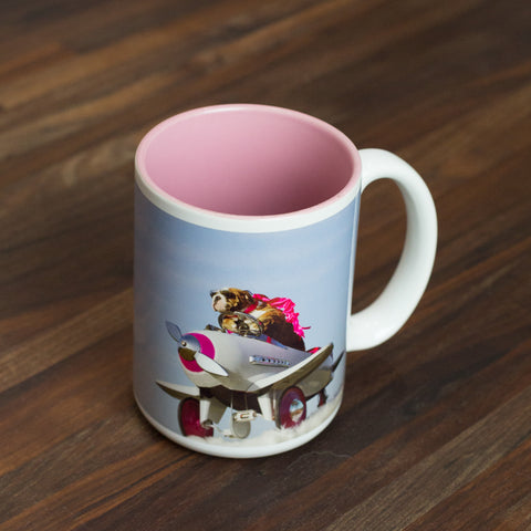 15oz ceramic mug- Bulldog