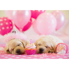 Birthday - Yellow Labradors
